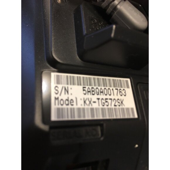 Panasonic Corded Cordless Telephone System Combo 5 Pc Tested Works KX-TGF350 - Picture 5 of 6